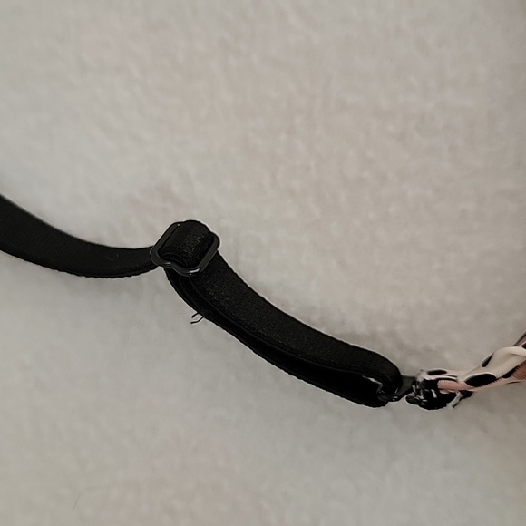 Victoria's Secret Tan Brown Black Animal Print Demi Underwire Bra, 34B - Picture 4 of 10